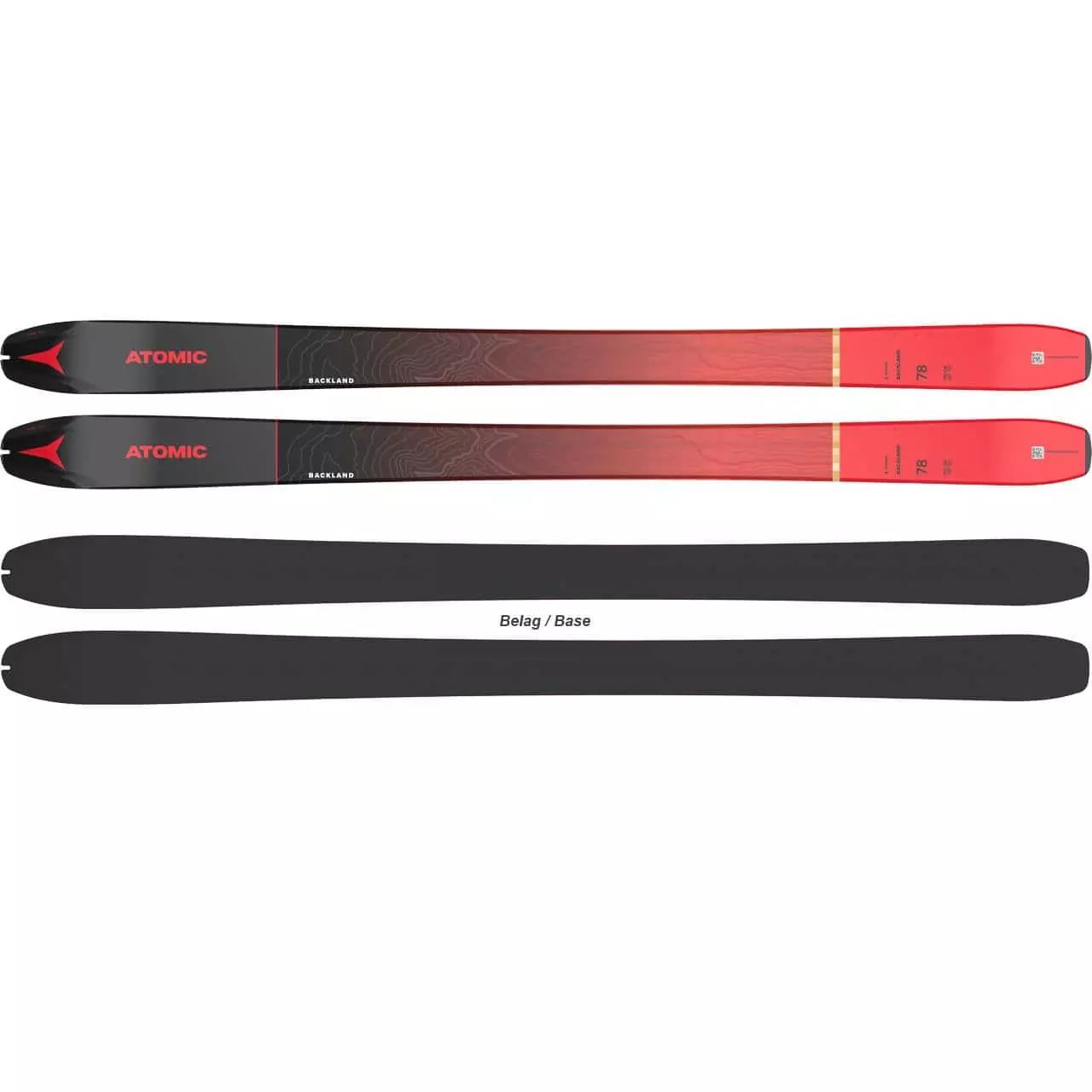 Atomic Backland 78 Black/red (2022/23) 4 Atomic Backland 78 Black/red (2022/23) – Bild 2
